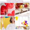 100 Pcs Balloon Holder Sticks Plastic Balloon Holders And Cups for Tying Balloons Arch Anniversary Birthday Parties Graduation Wedding Decoration
