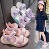 Summer Cute Princess Fashion Girl Beach Sandals Soft Sole Cartoon Sandals