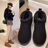 Fashion Snow Boots Women's Short Thickened Cotton Shoes Non-slip Winter New Shoes Student Women's Shoes 2024 Boots
