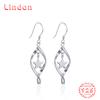 Lindon 925 Sterling Silver Earrings Drop Earrings For Women Wedding Party Gifts