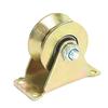 Sliding Door Pulley V Groove Wheel Heavy Duty Rigid Caster For Inverted Track Sliding Gate Roller Wheel Bearing Rollers
