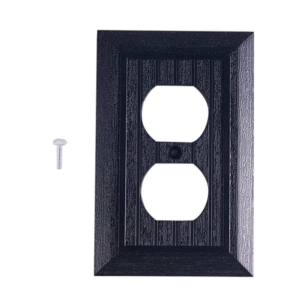 Electric Socket Plug Covers Electrical Receptacle Wall Plate Faceplates Covers Light Switches Socket Cover Enduring