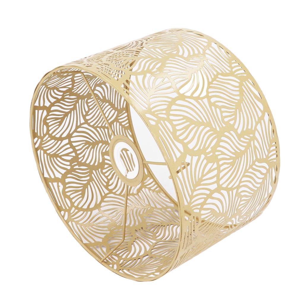 Абажур для лампы, современный простой стиль, украшение для дома для лампочек E14 E27 золотого цвета