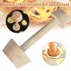 Tools Eggtart Mold Baking Supplies Pastry Pusher Cake Tools Egg Tart Tamper Wooden Egg Tart Mould