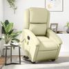 VidaXL Electric Massage Recliner, Relaxation Chair with Adjustable Backrest and Footrest, Salon Seat 3204276