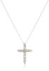 Platinum Diamond Necklace DPD1000VPT [D-COLLECTION] D-COLLECTION 0.3ct