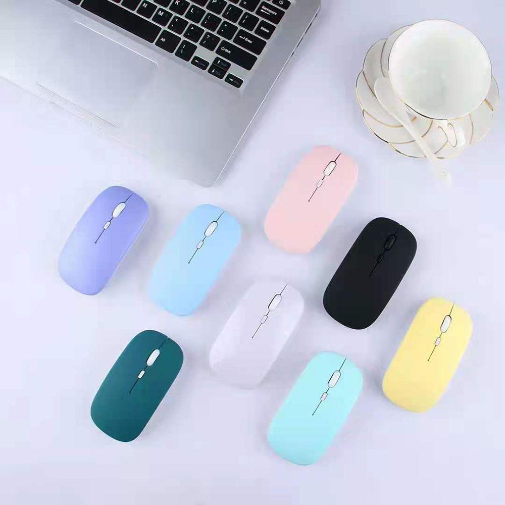Ergonomic Dual Mode Mute 2.4G Mice Bluetooth Wireless Mouse