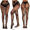High Elasticity Jacquard Fishing Net  Sexy Silk Stockings Spider Web Silk Stockings White Moon Butterfly Jumpsuit Silk Stockings