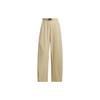 W Fustl Pants 3 Solid Color Logo Loose Knit Sports Pants Women Pants Light-Khaki IZ0606