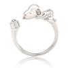 Snoopy Happiness Ring To Size Diamond Ring Silver SNOOPY [Jplus] #11 (Equivalent 9-13