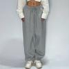 GMXIA Hip Hop Retro Casual Pants Women Sports Sweatpants Loose Wide Leg Long Pants