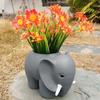 Elephant Flower Pots Succulent Flower Pots Animal Flower Pots Patio Outdoor Interior Decoration With Drainage Holes