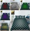 3D Digital Printing Bedding Set Fashion Personality Pattern Quilt Cover Pillow Case Home Bedding Set AU/EU/US Full Size Single/Double Bed