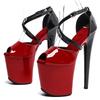 Sexy Women Pole Dance Shoes Pumps Party Club Platform High-heeled Shoes Summer Peep Toe Sandals