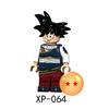 Xp062-069 Dragon Ball Building Block Figurine Small Particle Splicing Toy Bag Kt1009