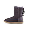 Bailey Bow Ii Plush Snow Boots Women Boots Purple Gray 1016225-NHT