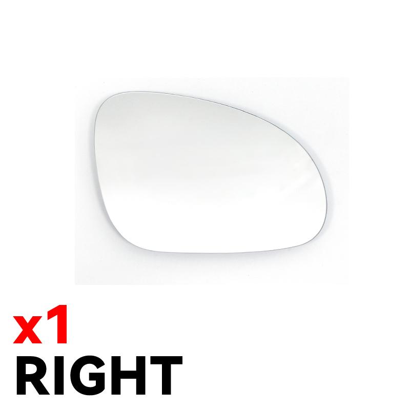 For VW Golf GTI 6 MK6 2009-2012 Car Left Right Rearview Side Wing Mirror Glass Heated Durable Exterior Part Wide Angle Rear View