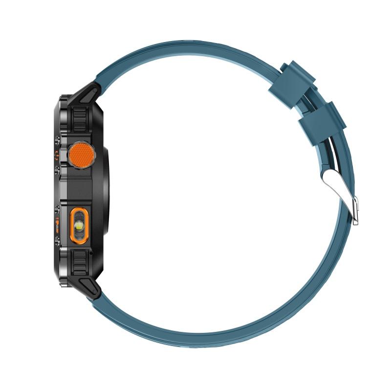 Rainbuvvy HT36 Bluetooth Smart Bracelet 2.01inches IPS BT5.3 Bluetooth Call IP68 Waterproof 540mAh Android GPS Smartwatch Multi-language