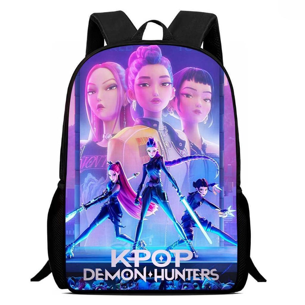 Kpop Demon Hunter Girl Group High-Definition Backpack - Lightweight & Casual Design