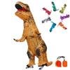 REKUCCI Tyrannosaurus Rex Dinosaur Inflatable Dinosaur Costume for Adults and Perfect for Cultural and Events Size Costume, Halloween, Children,