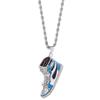 Nehzy 925 Sterling Silver New Woman Fashion Jewelry High Quality Crystal Zircon Heart Pendant Necklace Length 45cm