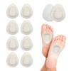 5 Pairs Metatarsal Felt Pads Breathable Forefoot Sole Foot Pad for Foot Discomfort Relief for