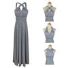 Sexy Women's Fashion Long Dress Beach Bridesmaid Convertible Wrap Party Dress Women