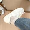 Retro German Training Shoes Women's 2025 Spring New Thick-soled Versatile Flat Baseplate Shoes Little White Shoes Casual Sports Forrest Gump Shoes
