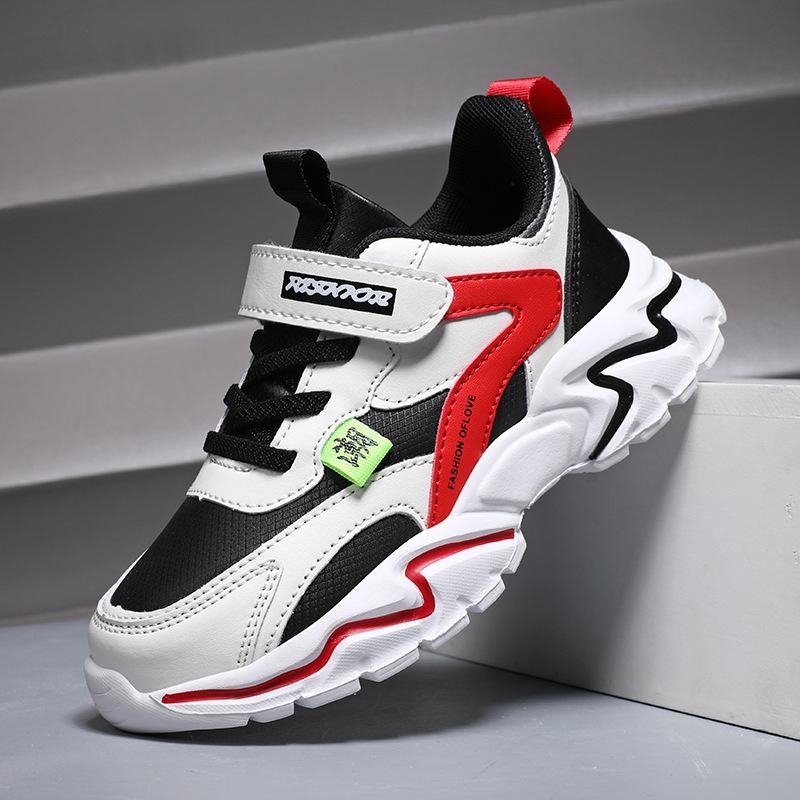 New Mesh Medium and Older Children's Sports Shoes, Light Primary School Children's Running Spring Boys' Soft-soled Breathable Shoes