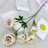 Flower Artificial Peony Wedding Hotel Restaurant Decoration Desktop Ornament