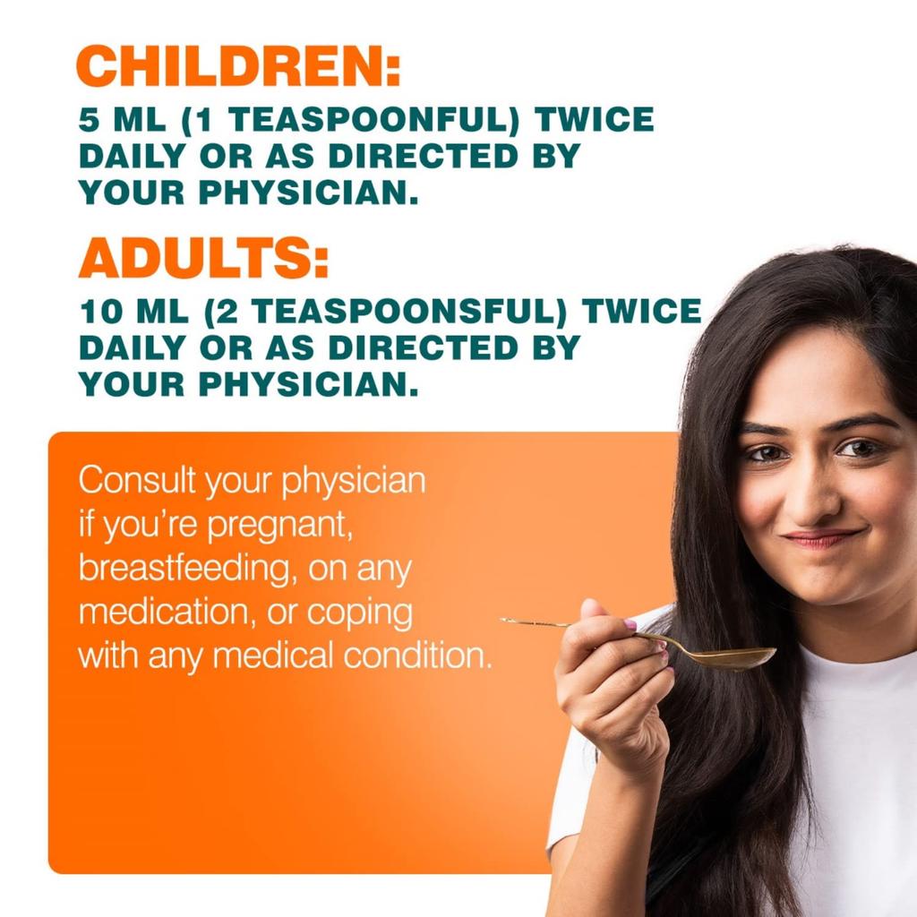 Himalaya Pure Herbs Tulasi Syrup 200ml Pack Of 1 Respiratory Wellness Support Cough Relief