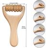 Wood Massage Roller Tool Waist Thigh Leg Hands Body Natural Muscle Roller  Relax Pain Relief Spa Anti Cellulite Helth Care Tools Therapy Gua Sha
