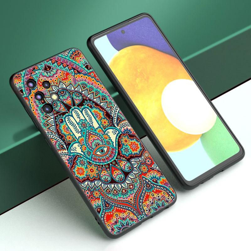 Mandala Chakra Yoga Phone Case For Samsung A04 A21 A30 A50 A52 S A13 A14 A22 A23 A32 A53 A73 5G A11 A12 A31 A33 A51 A70 A71 A72