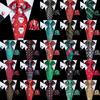Mens Silk Tie Christmas Necktie Hanky Cufflinks for Party