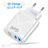 VAORLO 65W GaN Charger PD QC3.0 Fast Charging Quickly Charge Wall Charger EU UK US Ports