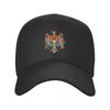Punk Coat Of Arms Of Moldova Baseball Cap Unisex Adult Moldovans Flag Adjustable Dad Hat for Unisex Women Hip Hop
