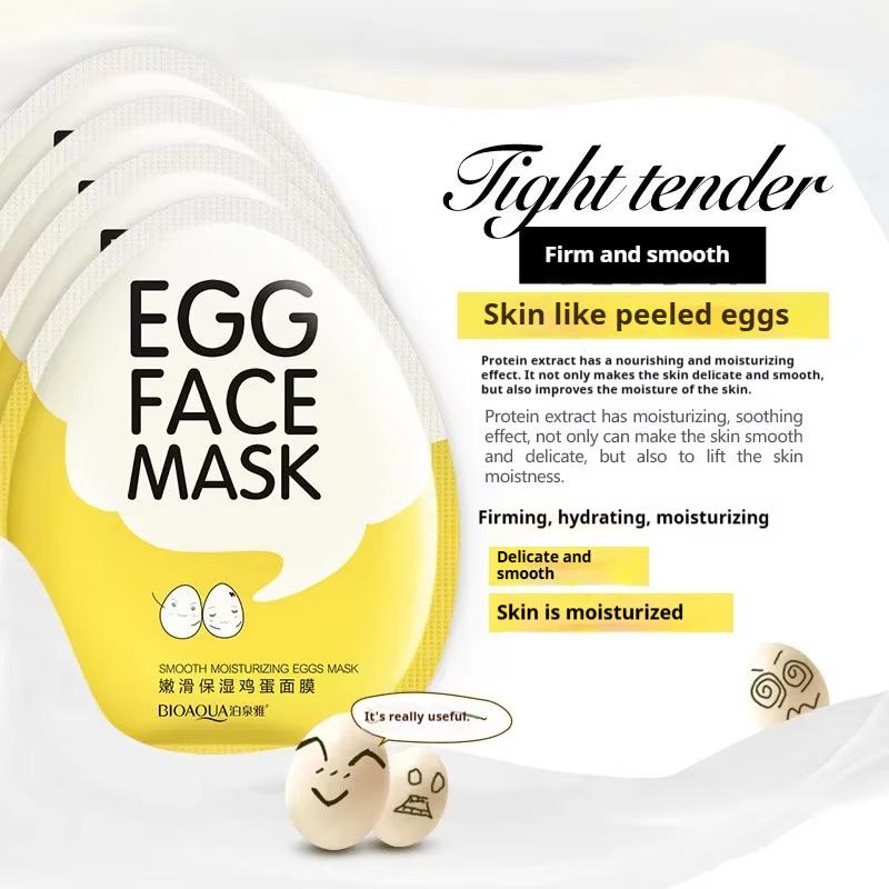 Egg Mask Yeast Egg Shell Snail Mask Hydrating Moisturizing