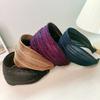 Wide Chiffon Fabric Hairband Women Hair Band Hair Accessories For Lady