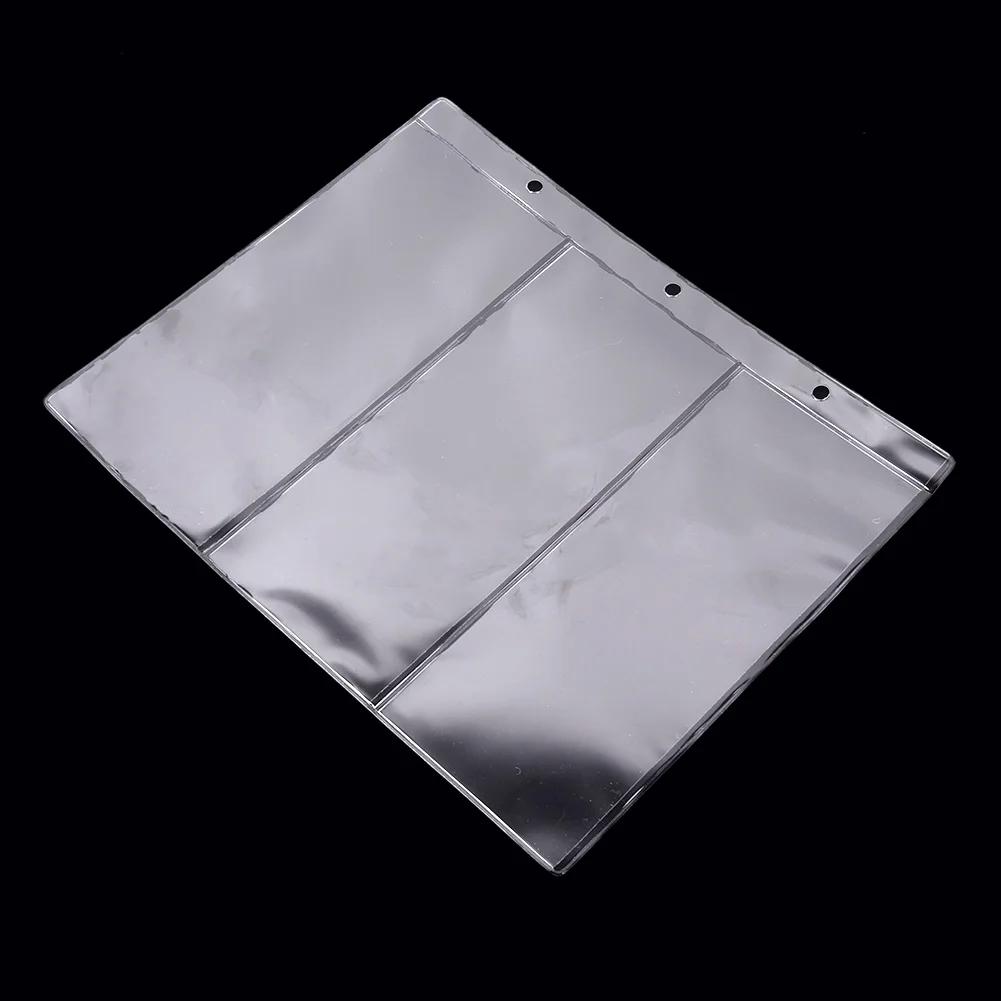 PVC Paper Money Album Transparent Accessories Portable Folders Holder Banknotes Currency Collection Convenient