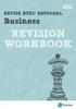 The Pearson REVISE BTEC National Business Revision Workbook - 2023 and 2024 Exams and Assessments Book