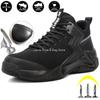 Light Safey Shoes Men Women Fashion Work Shoes Steel Toe Sneaker Puncture Proof Work Safety Boots For Man Security Boots Male