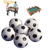 6Pcs 32mm Black + White Table Football Balls Games Toy Accessories