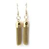 [N1217] - Designer Earrings 'Choreography' Gold (geometric)