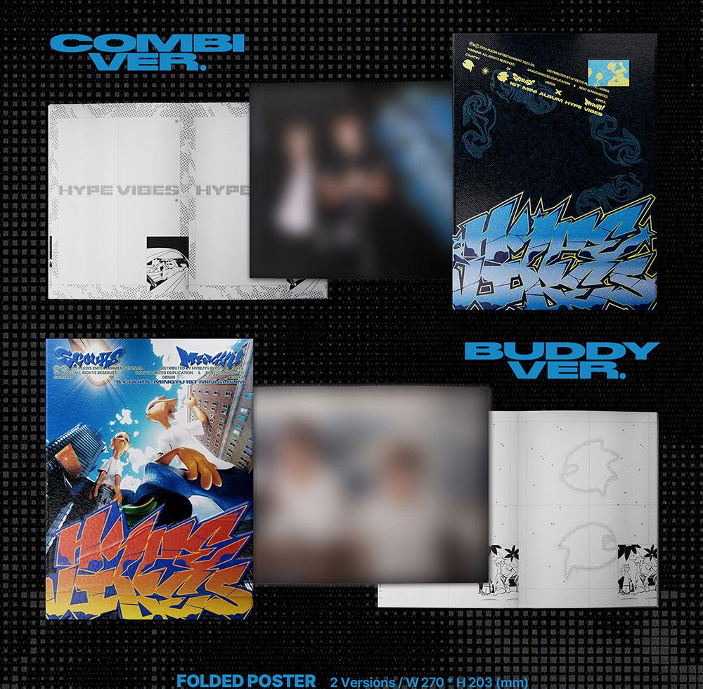 (Standard Ver.) S.COUPS X MINGYU of SEVENTEEN (SVT) [HYPE VIBES] 1st Mini Album