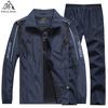 Men Tracksuits Gyms Set Men 'S Sportswear Sweatsuit Two Pcs Jacket +Pants Sets Track Suit Men