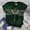 Dragonfly Trendy Men's Short Sleeved 3D T-shirt Style Casual 3D Men's T-shirt