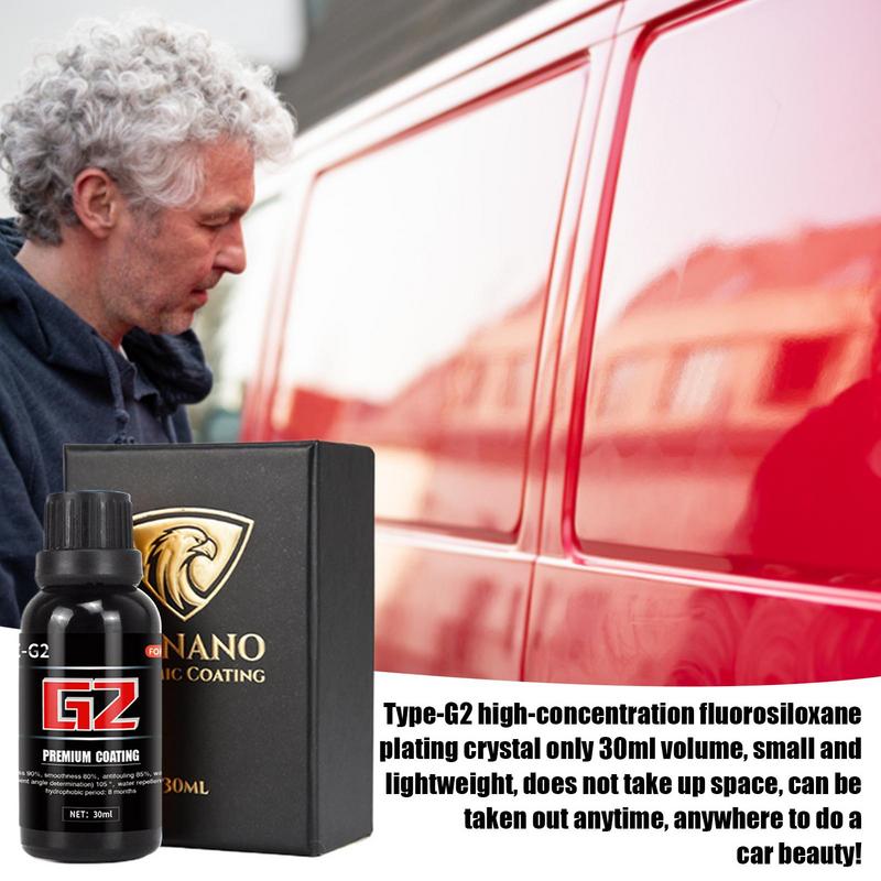 Spray Coating Agent 30ml Liquid Car Agent Coating Paint Form Coating Layer Car Maintenance Supplies Improve Self-Cleaning