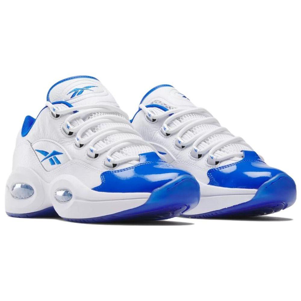 Reebok Question Low White Electric Cobalt Men Sneakers Core-Black 100033891