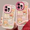 Cute Full Screen Bear Suitable for IPhone16promax14pro Apple 13 Phone Case 15plus High