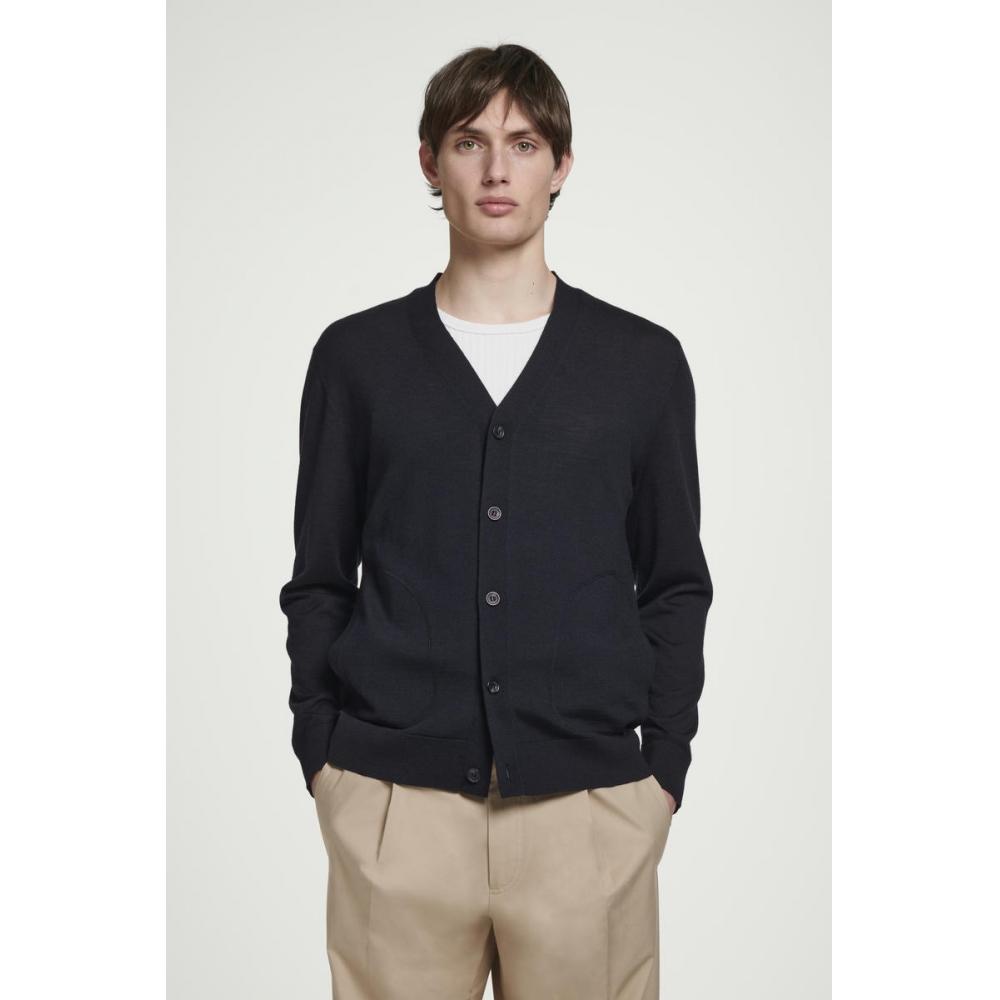 COS Japan Merino Wool V Neck Cardigan